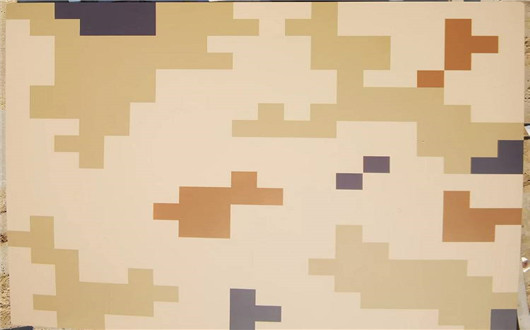 通化荒漠迷彩漆喷涂